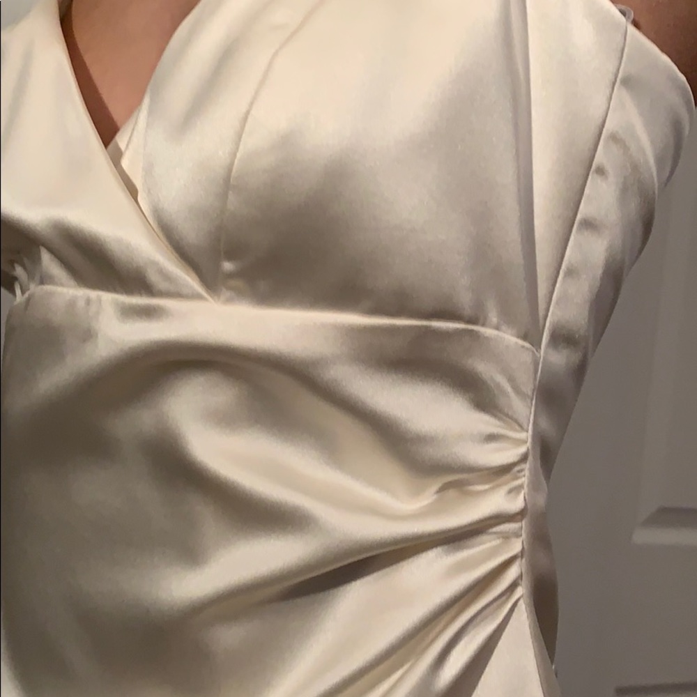 Nicole Miller pure silk long gown
